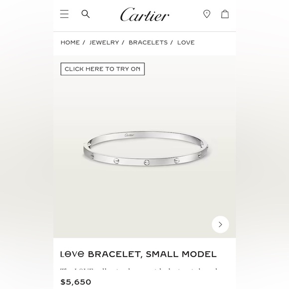 Cartier Love Bracelet with Red Box and Certificate - Picture 6 of 6